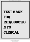 Visovsky: Introduction to Clinical Pharmacology, 9th Edition Latest Test Bank.