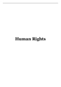 Data protection and human rights exam notes 