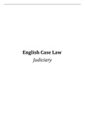 Introduction to common law exam notes (with cases)