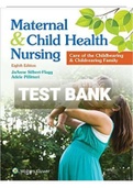 Exam (elaborations) TEST BANK MATERNAL AND CHILD HEALTH NURSING CARE OF THE CHILDBEARING & CHILDREARING FAMILY 8TH EDITION PILLITTERI 