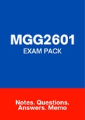 MGG2601 - EXAM PACK (2022)