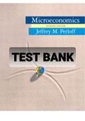 TEST BANK FOR Microeconomics 7th Edition by Jeffrey M. Perloff