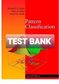 Exam (elaborations) TEST BANK FOR Pattern Classification 2nd Edition By David G. Stork (Solution Manual) 
