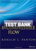 TEST BANK FOR Incompressible Flow 4th Edition By Ronald L. Panton (Solution Manual) 