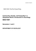 SOC1501-Tut-For Exam Prep.