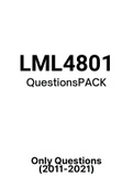 LML4801 (NOtes, ExamPACK, QuestionsPACK)