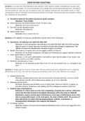 Exam (elaborations) NURSING 234 Derm Review Questions and Rationale- Mercer County Community College