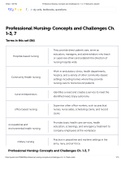 Professional Nursing_ Concepts and Challenges Ch. 1-3, 7 Flashcards