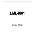 LML4801 EXAM PACK 2022