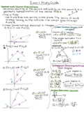 Math 105A Study Guide