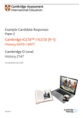 2147 Example Candidate Responses Paper 2 for examination from 2020