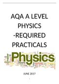 AQA A LEVEL PHYSICS -REQUIRED PRACTICALS| 2022 UPDATE |