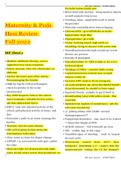 Maternity & Peds Hesi Review Fall 2020 | Maternity & Peds Hesi Complete Study Guide