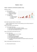 NURSING ADN1Nursing Care of Children - Exam 1 .