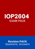 IOP2604 - EXAM PACK (2022)