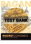 TEST BANK FOR Economics 14th Canadian Edition By Christopher T.S. Ragan 