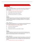 NURS 4431 - Peds Exam 3 Review_ Questions and Answers.