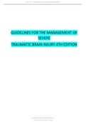 GUIDELINES FOR THE MANAGEMENT OF SEVERE TRAUMATIC BRAIN INJURY 4TH EDITION.