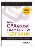 Wiley CPA excel - REG - Assessment Review