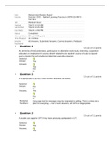 University of the Cumberlands CS INTR 599; Applied Learning Practicum (INTR-599-M47) - Full Term Test Module 3 Quiz
