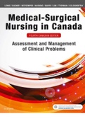 Medical-Surgical Nursing in Canada: Assessment and Management of Clinical Problems  	Lewis, Bucher, Heitkemper, Harding, Barry, Lok, Tyerman, Goldsworthy 2024 Updated