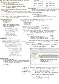 Business Analytics I Excel Cheat Sheet