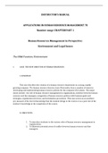 Human Resource Management Applications Cases, Exercises, Incidents, and Skill Builders, Nkomo - Solutions, summaries, and outlines.  2022 updated