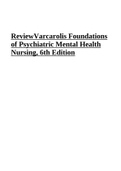 ReviewVarcarolis Foundations of Psychiatric Mental Health Nursing_exam_1