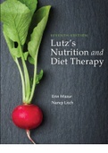 Lutz’s NutritioN and Diet Therapy, 7th Edition, Erin E. Mazur, Nancy A. Litch