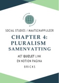 Summary Chapter 4: Pluralism - Social Studies Bricks & Quizlet (social studies to VWO)
