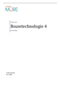 Samenvatting Bouwtechnologie 4: Bouwsystemen