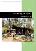 Eindverslag vakantiepark Bornia - Communicatie - Stichting Praktijk Leren