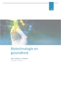 Samenvatting Biotechnologie en gezondheid Leerjaar 1