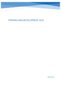  Unit 21 - Training and Development Assignment 1 DISTINCTION