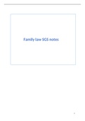 BPP Family Law Full SGS Notes