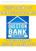 TEST BANK OF MICROECONOMICS 7TH DITION BY JEFFERY M.PERLOFF