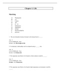 Biochemistry, Voet - Exam Preparation Test Bank (Downloadable Doc)