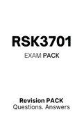 RSK3701 - EXAM PACK (2022)