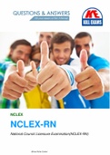 NCLEX-RN Questions And Answers Test bank With (1674 Questions and correct answers with rationale)