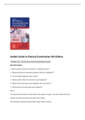 GUIDANCE IN PHYSICAL EXAMINATION