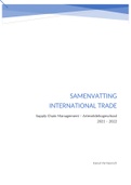 Samenvatting International Trade
