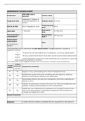 Unit 4 - Managing an Event Assignment 3 (Whole Assignment) DISTINCTION* GRADED