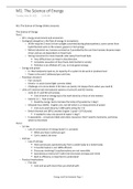 Energy and Environment M2: Economic Principles and Regulation Lecture Notes 