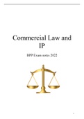 Full detailed notes for commercial law and IP module on the lac