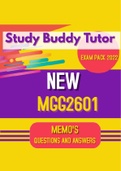 MGG2601 2022 exam pack