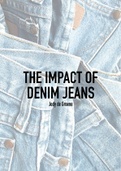 The impact of denim jeans