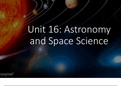 Unit 16 Astronomy and Space Science
