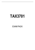TAX3701 EXAM PACK 2022