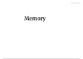 Memory - AQA Psychology Paper 1