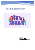 Effectief samenwerken. Cijfer: 9 Social work Deeltijd | Update januari 2024